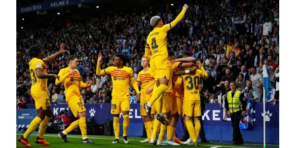Le FC Barcelone remporte à nouveau le titre de la Liga après quatre ans